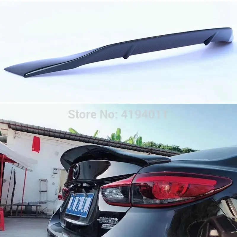 Car Styling High Quality FRP Carbon Fiber Unpainted Color R Style Rear Spoiler Trunk Lip Wing For Mazda 6 Atenza 2014-2016
Car Styling High Quality FRP Carbon Fiber Unpainted Color R Style Rear Spoiler Trunk Lip Wing For Mazda 6 Atenza 2014-2016