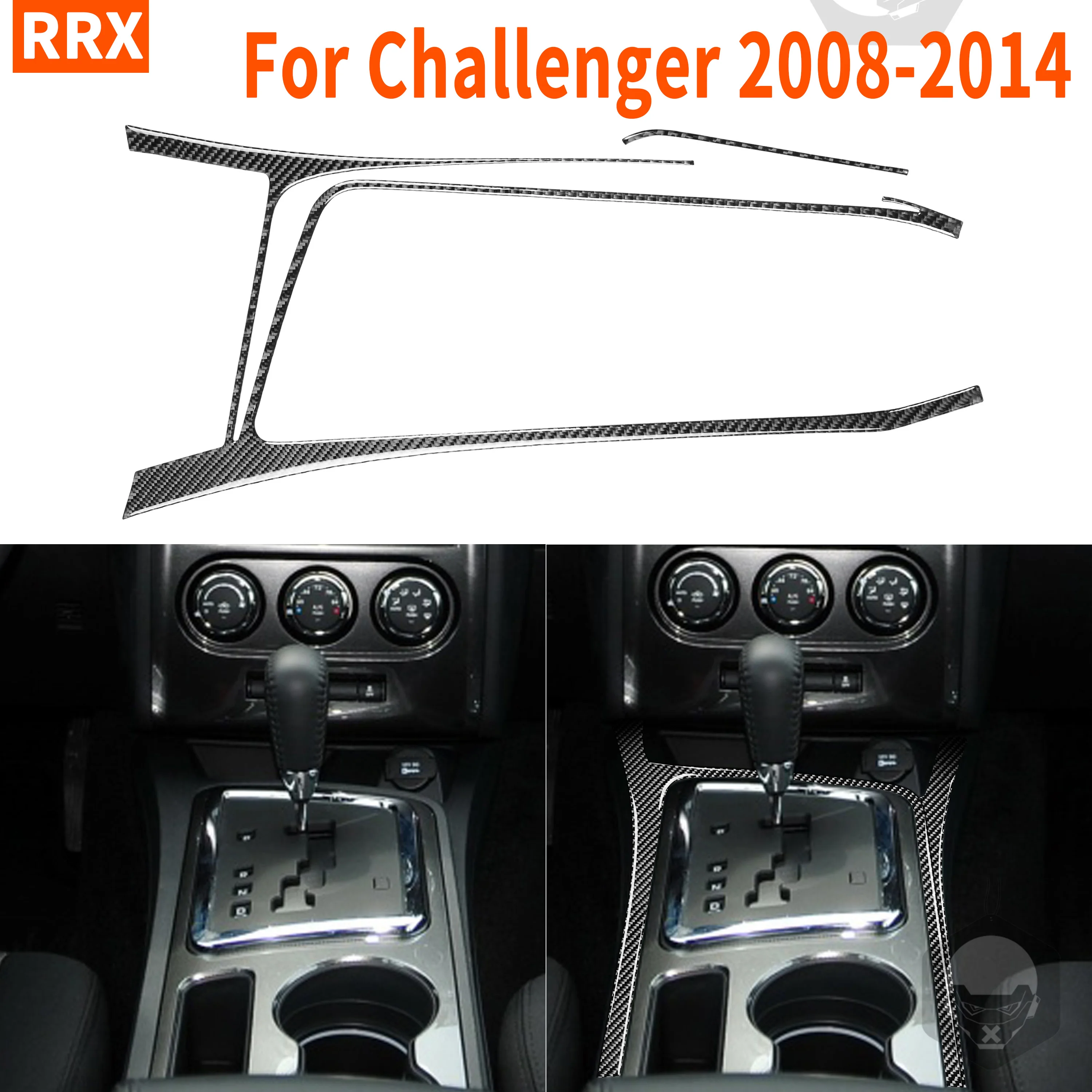 For Dodge Challenger 2008-2014 Carbon Fiber Sticker Gear Shift transmission Panel Trim Cover Car Interior Accessories Decorative
For Dodge Challenger 2008-2014 Carbon Fiber Sticker Gear Shift transmission Panel Trim Cover Car Interior Accessories Decorative