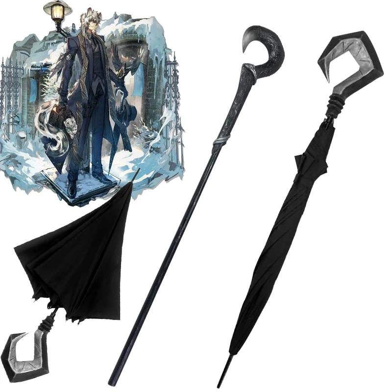 Game Arknights SilverAsh Cosplay Props Umbrella The cold wind of York Cosplay cane EVA Material Party Cosplay Photography suits
Game Arknights SilverAsh Cosplay Props Umbrella The cold wind of York Cosplay cane EVA Material Party Cosplay Photography suits