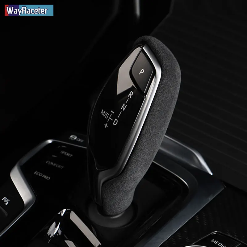 Ultrasuede Suede Wrapping Gear Shift Knob ABS Trim Cover Decoration For BMW G30 G31 G32 G11 G12 X3 G01 X4 G02 Accessories
Ultrasuede Suede Wrapping Gear Shift Knob ABS Trim Cover Decoration For BMW G30 G31 G32 G11 G12 X3 G01 X4 G02 Accessories