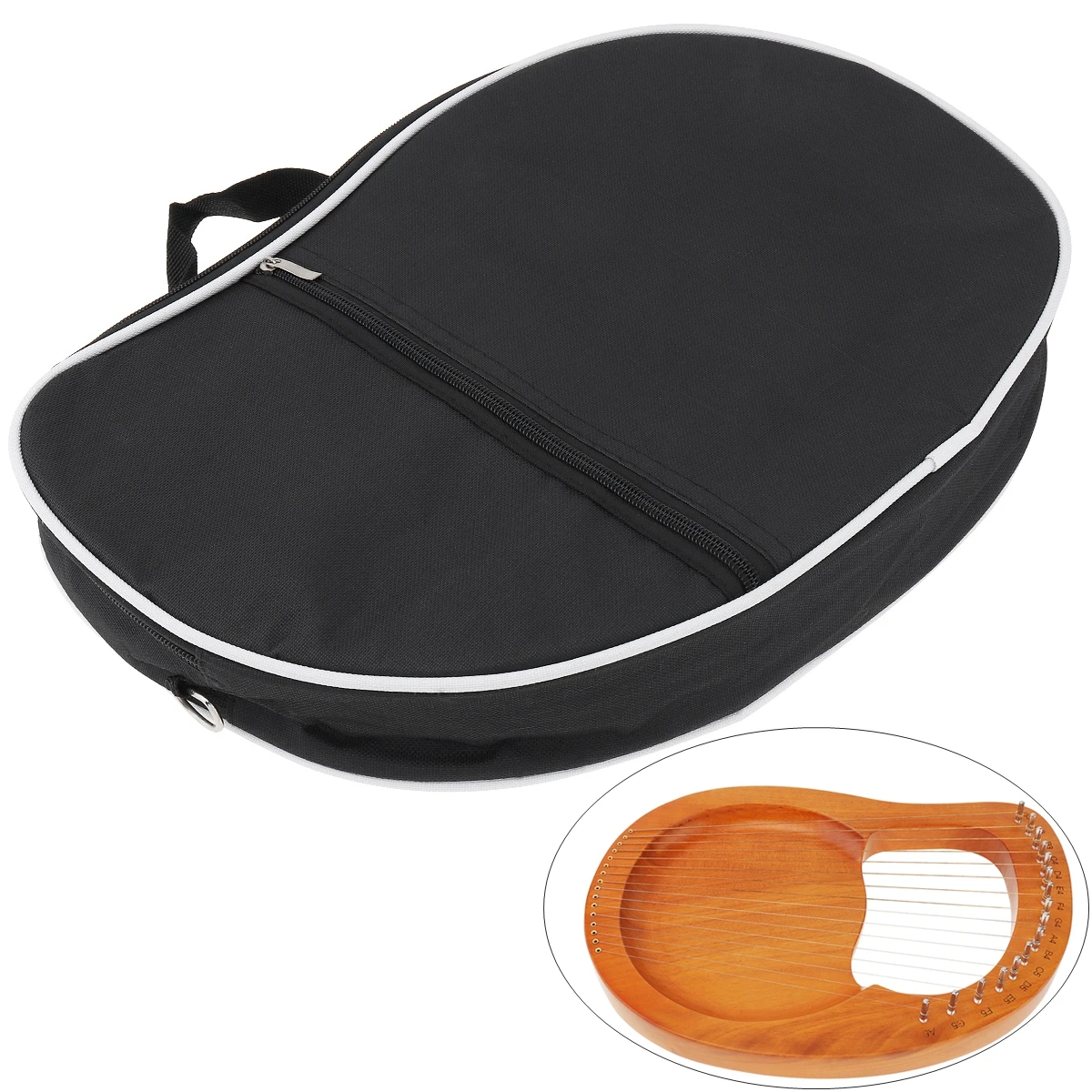 10 / 16 / 19 String Lyre Harp Storage Bag Waterproof Dustproof Canvas material Handbags Musical Instrument Carry Bag
10 / 16 / 19 String Lyre Harp Storage Bag Waterproof Dustproof Canvas material Handbags Musical Instrument Carry Bag