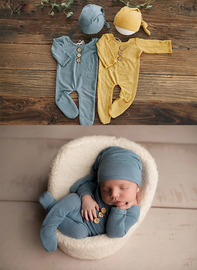 Newborn Photography Props Infant Costume Outfit+Hat Photo Shooting Soft Cute Romper Baby Photography Prop With Real Photo
Newborn Photography Props Infant Costume Outfit+Hat Photo Shooting Soft Cute Romper Baby Photography Prop With Real Photo