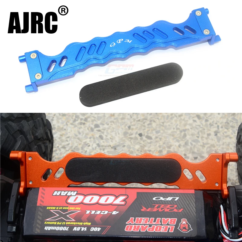 For 1/10 Trax 4s Maxx Monster Truck 89076-4 Aluminum Alloy With Exhaust Vent Battery Pressure Plate #8919
For 1/10 Trax 4s Maxx Monster Truck 89076-4 Aluminum Alloy With Exhaust Vent Battery Pressure Plate #8919