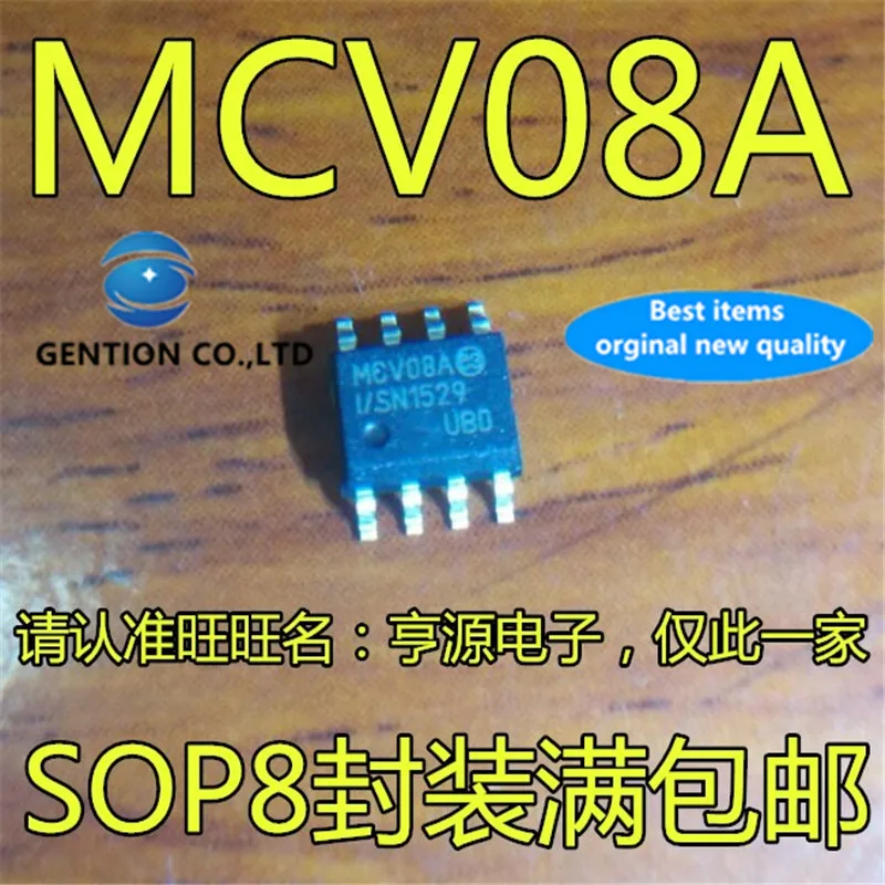 10Pcs MCV08A MCV08A-I/SN SOP8 Microcontroller chip in stock 100% new and original
10Pcs MCV08A MCV08A-I/SN SOP8 Microcontroller chip in stock 100% new and original