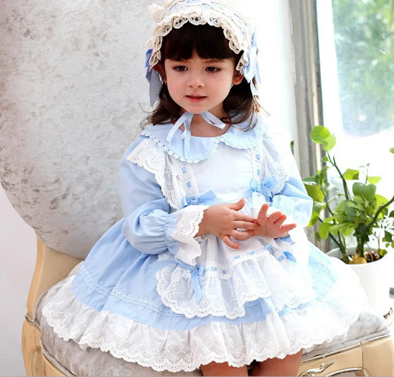 Children's Baby Girl Dress spring and autumn long sleeve Lolita style pure cotton Princess Dress
Children's Baby Girl Dress spring and autumn long sleeve Lolita style pure cotton Princess Dress