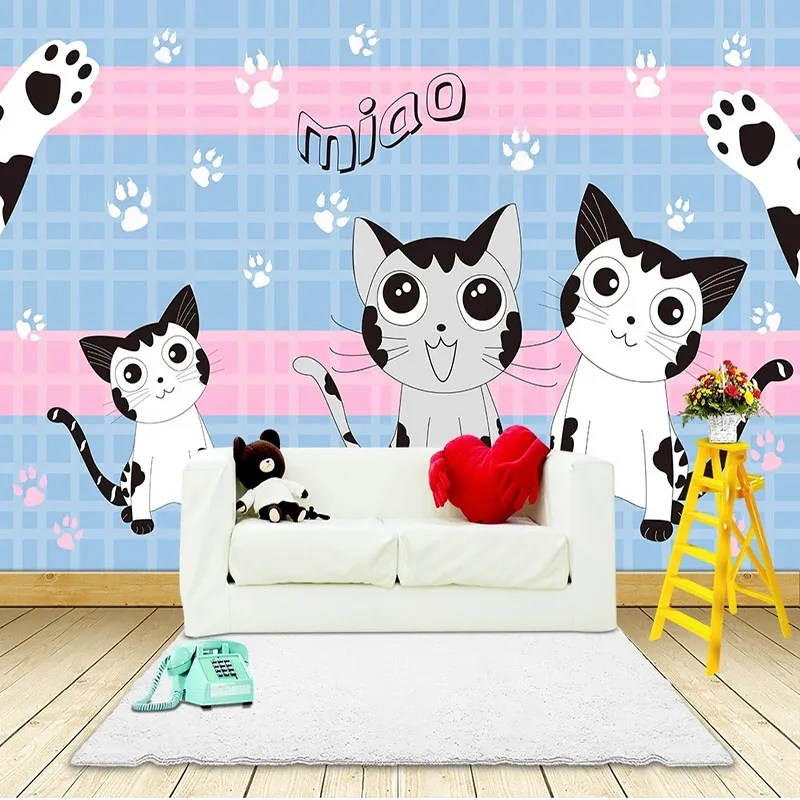 Custom Self-adhesive Photo Wallpaper 3D Cute Cartoon Animal Children's Bedroom Background Wall Sticker Papel De Parede 3D Sala
Custom Self-adhesive Photo Wallpaper 3D Cute Cartoon Animal Children's Bedroom Background Wall Sticker Papel De Parede 3D Sala