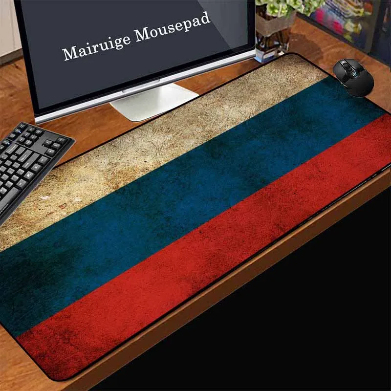 Mairuige Russia Black Hemming Game Mouse Pad Flag Pattern Office Anime Natural Rubber Computer Keyboard Non-slip Desk Mat
Mairuige Russia Black Hemming Game Mouse Pad Flag Pattern Office Anime Natural Rubber Computer Keyboard Non-slip Desk Mat