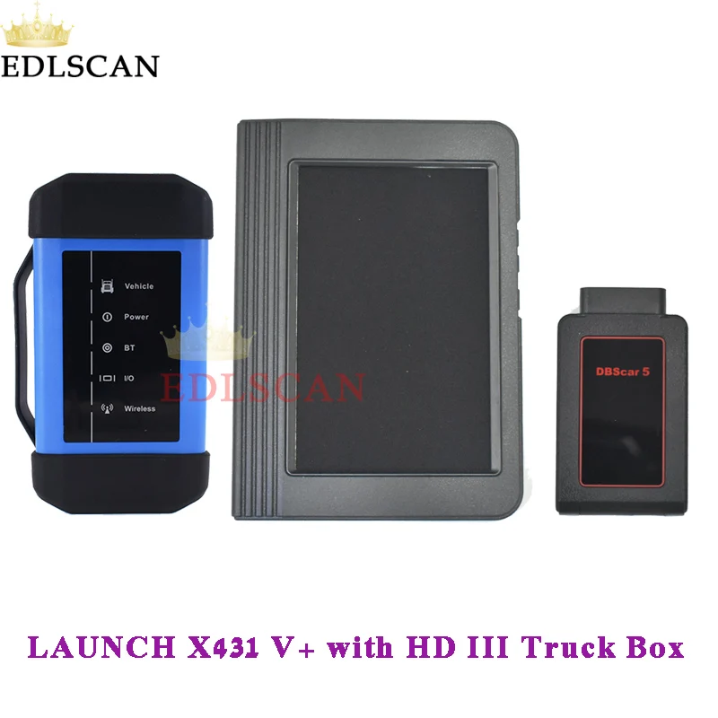 LAUNCH X431 HD III Truck Module with LAUNCH X431 V+ for 12V 24V Car & Truck Diagnostic Tool
LAUNCH X431 HD III Truck Module with LAUNCH X431 V+ for 12V 24V Car & Truck Diagnostic Tool