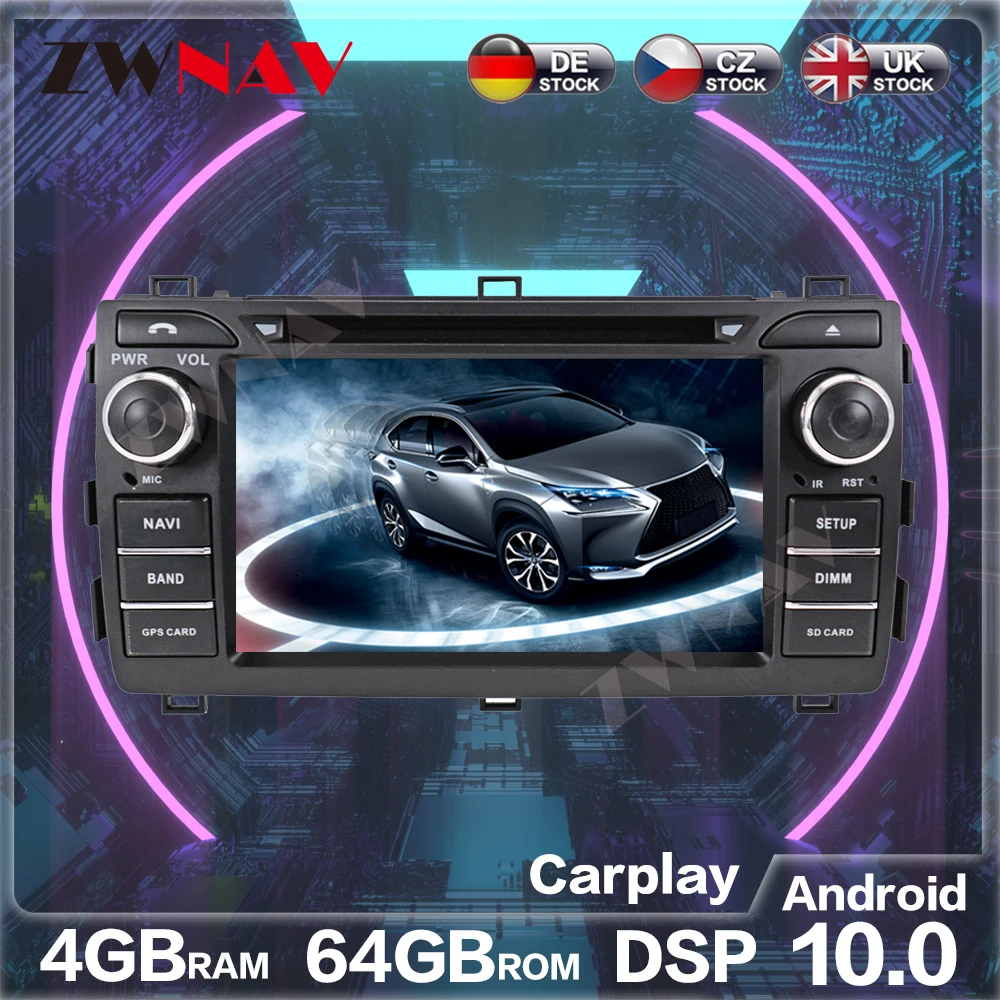 2 Din автомобильный DVD мультимедийный плеер ZWNAV Android 10 для TOYOTA AURIS 2013-2015 WIFI автомобильное радио стерео GPS-навигация головное устройство авто
2 Din автомобильный DVD мультимедийный плеер ZWNAV Android 10 для TOYOTA AURIS 2013-2015 WIFI автомобильное радио стерео GPS-навигация головное устройство авто