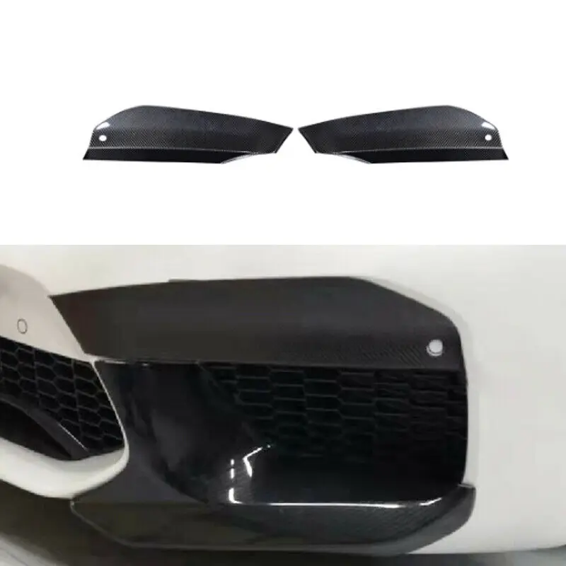 Real Dry Carbon Front Bumper Fog Lamp Grill Splitters For BMW F90 M5 2018-2023 Front Upper Splitter
Real Dry Carbon Front Bumper Fog Lamp Grill Splitters For BMW F90 M5 2018-2023 Front Upper Splitter