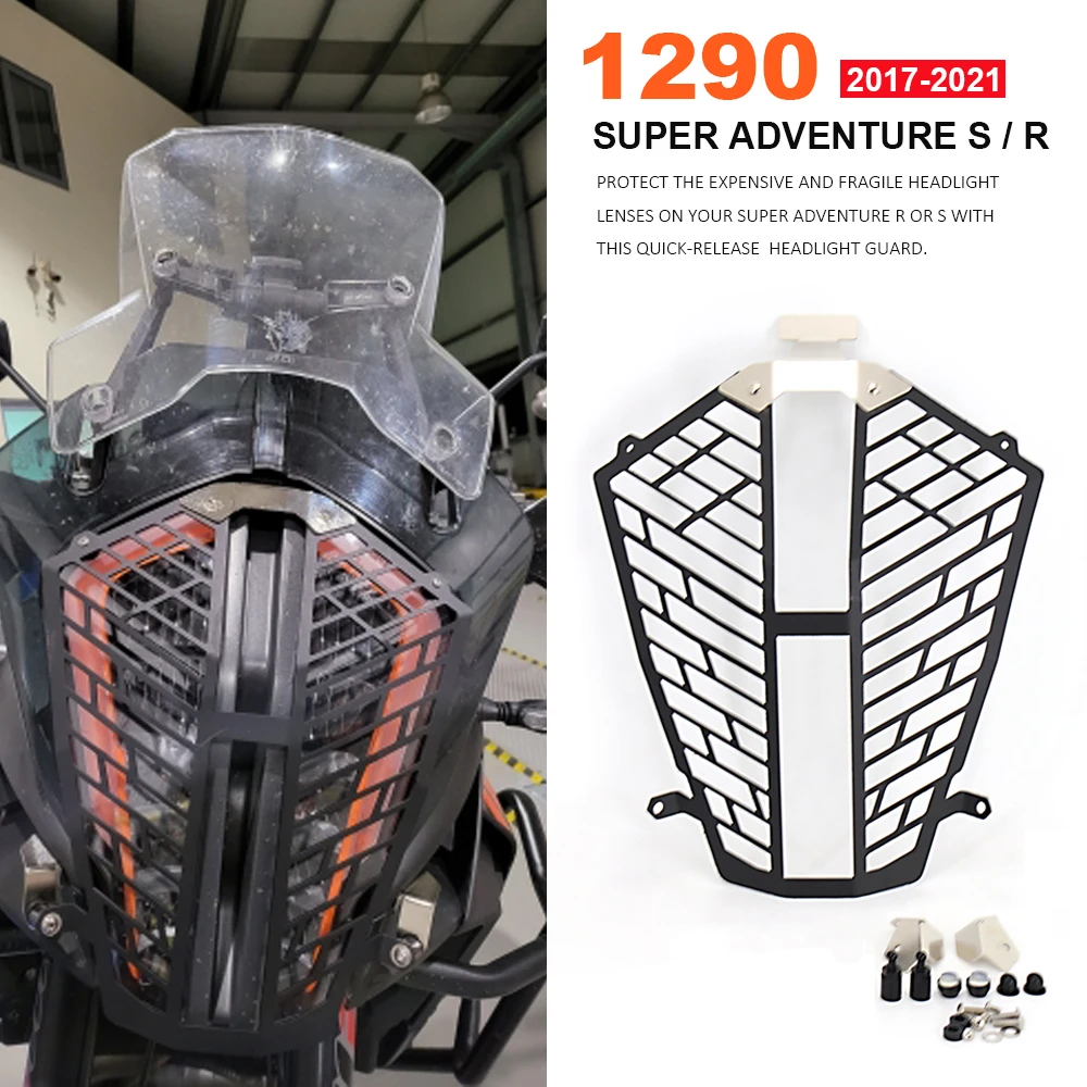 For 1290 Super ADVENTURE ADV S R 2017 2018 2019 2020 2021 Front Headlamp Headlight Grill Guard Protection Cover Protector
For 1290 Super ADVENTURE ADV S R 2017 2018 2019 2020 2021 Front Headlamp Headlight Grill Guard Protection Cover Protector
