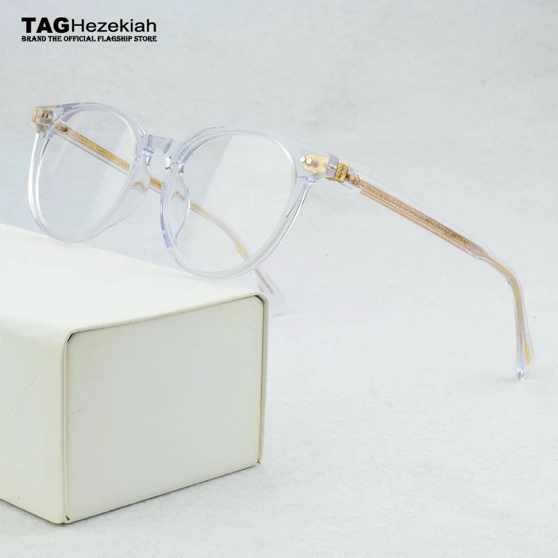2024 Brand Round Glasses Frame Men Myopia Eyeglasses Frame women Acetate Optical Retro Transparent Vintage Eyewear Frame OV5318
2024 Brand Round Glasses Frame Men Myopia Eyeglasses Frame women Acetate Optical Retro Transparent Vintage Eyewear Frame OV5318
