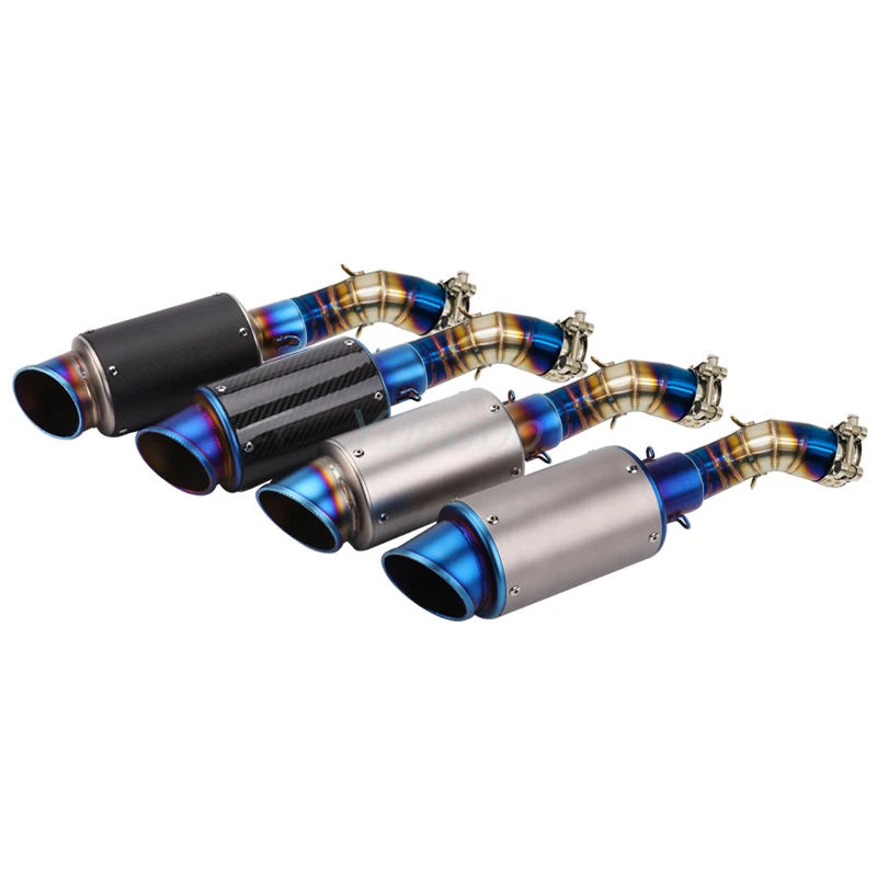 Modify Motorcycle Exhaust Pipe Z900 Motorbike 51mm Carbon Fiber Muffler System Silencer Stainless Middle Link Pipe Adapter
Modify Motorcycle Exhaust Pipe Z900 Motorbike 51mm Carbon Fiber Muffler System Silencer Stainless Middle Link Pipe Adapter
