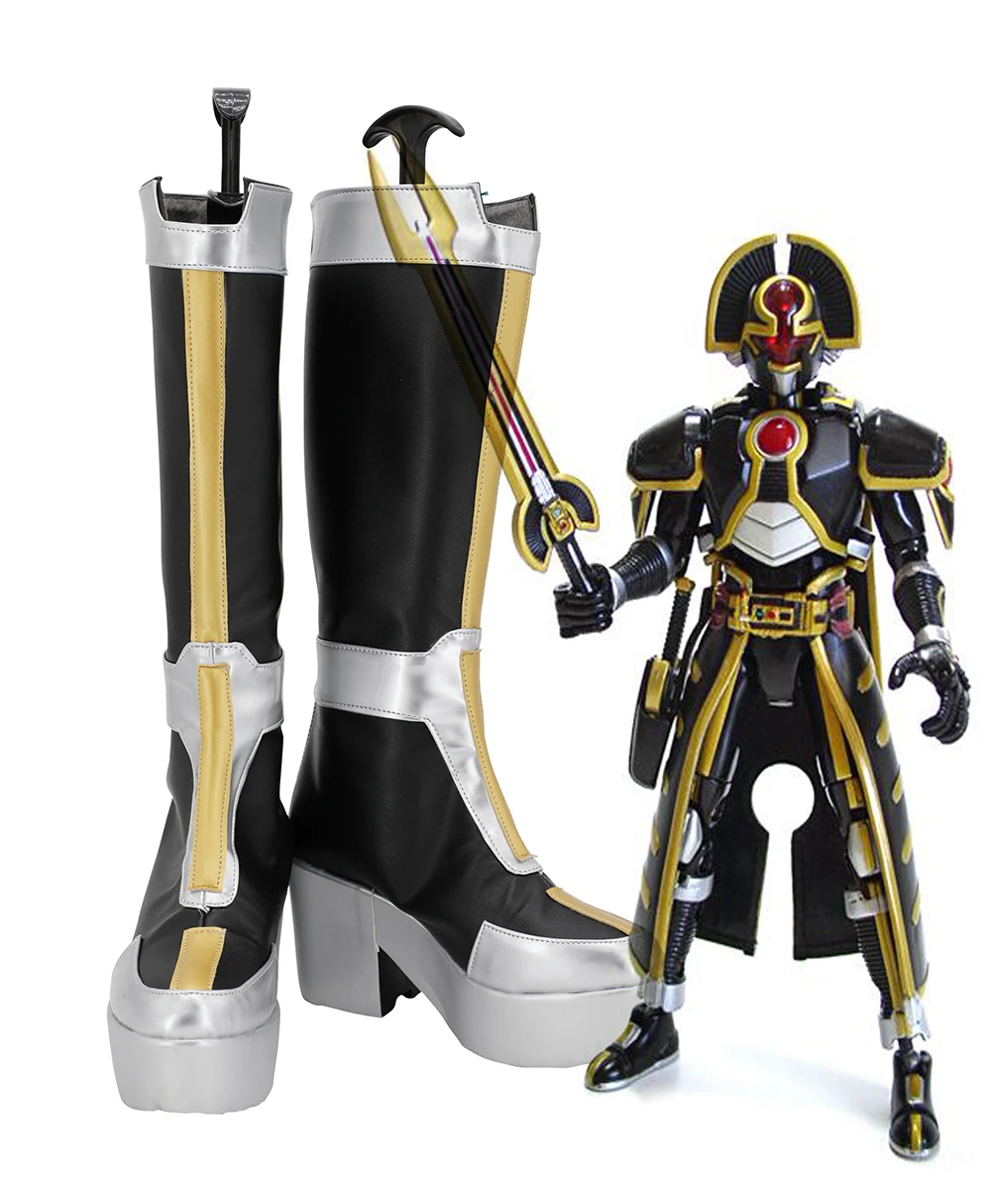 Waking555: Lost Paradise Masked Rider Orga Cosplay Boots High Heel Shoes Custom Made Any Size for Boys and Girls
Waking555: Lost Paradise Masked Rider Orga Cosplay Boots High Heel Shoes Custom Made Any Size for Boys and Girls