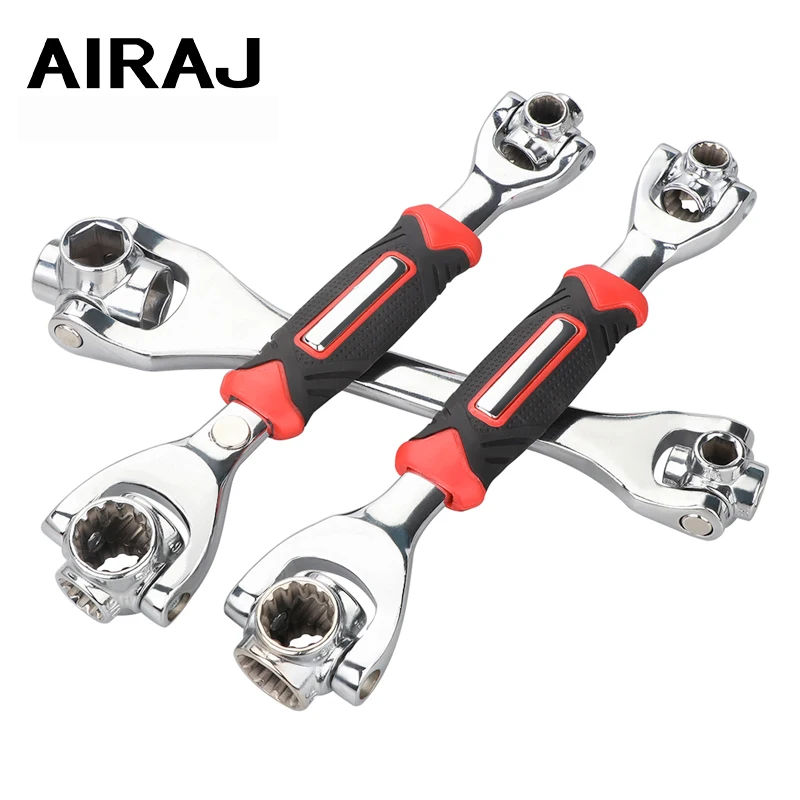 Гаечный ключ AIRAJ 8/52 в 1, торцевой инструмент с шлицевыми болтами Torx, 360 градусов, универсальный инструмент для ремонта мебели и автомобиля
Гаечный ключ AIRAJ 8/52 в 1, торцевой инструмент с шлицевыми болтами Torx, 360 градусов, универсальный инструмент для ремонта мебели и автомобиля