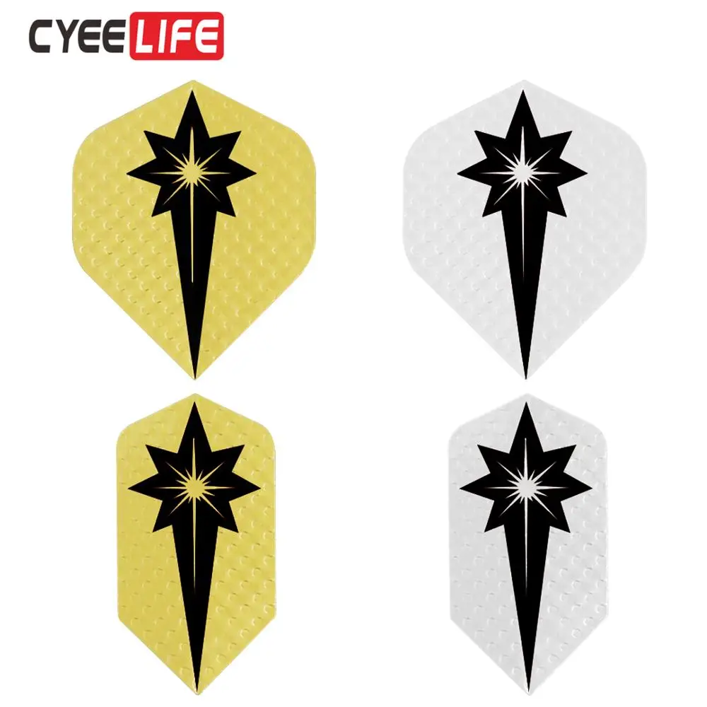 CyeeLife, 30/60 упаковок, 3D Дротика Flight алюминиевая фольга лучшего качества, серебристый/золотой
CyeeLife, 30/60 упаковок, 3D Дротика Flight алюминиевая фольга лучшего качества, серебристый/золотой