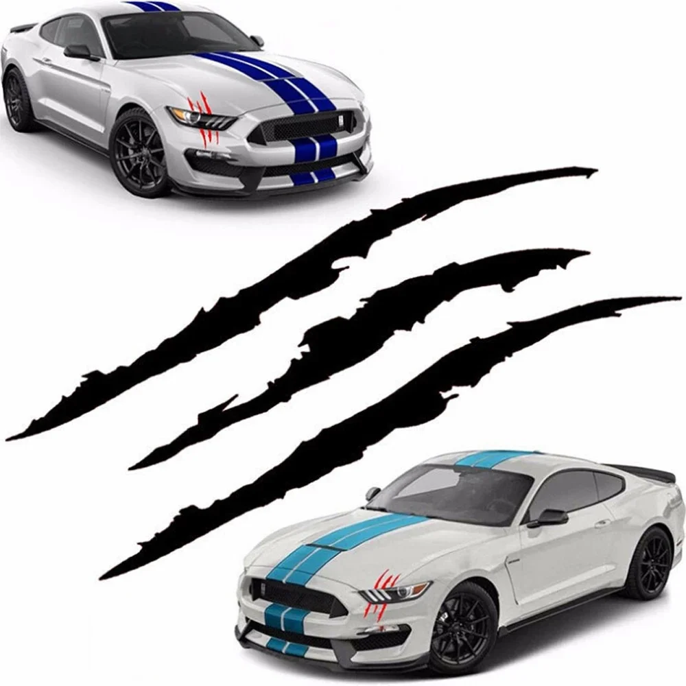Reflective Monster Claw Scratch Stripe Marks Auto Sticker 40cmx12cm Headlight Decal Car Stickers Accessories Red Blue Yellow
Reflective Monster Claw Scratch Stripe Marks Auto Sticker 40cmx12cm Headlight Decal Car Stickers Accessories Red Blue Yellow