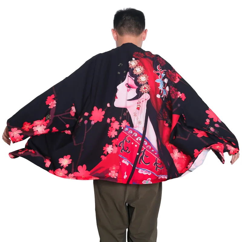 Yukata Haori Men Japanese Kimono Cardigan Men Samurai Costume Clothing Kimono Jacket Mens Women Kimono Shirt Yukata Haori
Yukata Haori Men Japanese Kimono Cardigan Men Samurai Costume Clothing Kimono Jacket Mens Women Kimono Shirt Yukata Haori