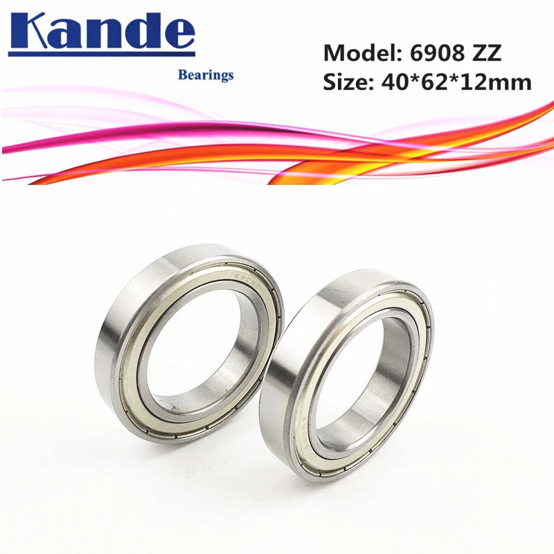 6908 ZZ 2pcs ABEC-1 40x62x12 6908ZZ Thin Section Deep Groove 6908 Ball Bearing 61908
6908 ZZ 2pcs ABEC-1 40x62x12 6908ZZ Thin Section Deep Groove 6908 Ball Bearing 61908