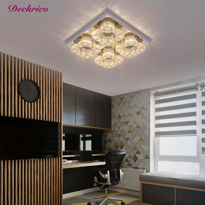 Modern K9 Crystal Ceiling Lamp Decorative Bedroom Led Chandelier Corridor Pendant Lights Indoor Lighting Fixture Living Room
Modern K9 Crystal Ceiling Lamp Decorative Bedroom Led Chandelier Corridor Pendant Lights Indoor Lighting Fixture Living Room