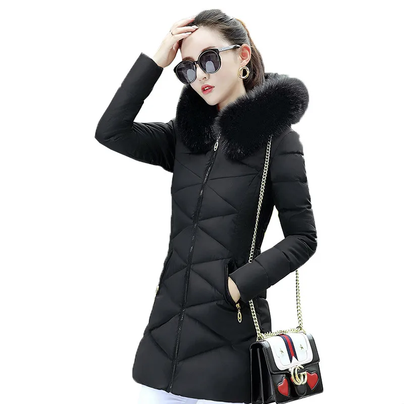 Winter Jacket Coat Women Parkas Thicken Warm Slim Down Cotton Jacket Large Size New Hooded Outerwear Female Cotton Coat Top T388
Winter Jacket Coat Women Parkas Thicken Warm Slim Down Cotton Jacket Large Size New Hooded Outerwear Female Cotton Coat Top T388