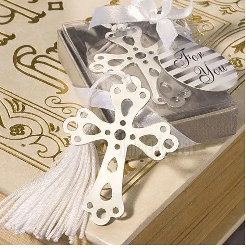 100stks Silver CROSS BOOKMARK Gedoopt Gunst Verjaardagscadeau Heilige Communie DHL Gratis Verzending
100stks Silver CROSS BOOKMARK Gedoopt Gunst Verjaardagscadeau Heilige Communie DHL Gratis Verzending