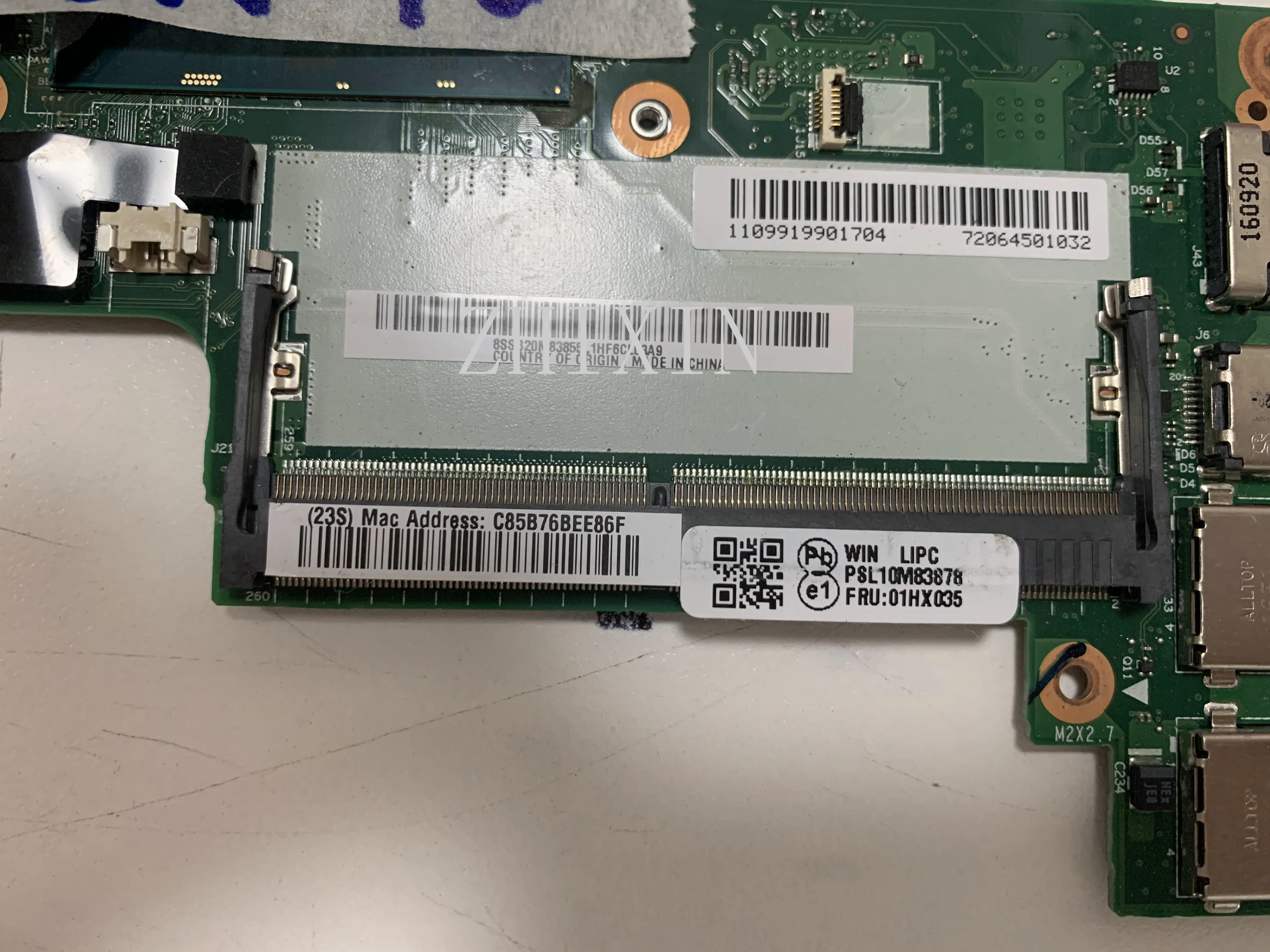 Материнская плата для ноутбука LENOVO Thinkpad X260 с процессором I5-6300U 01HX035 00UP190 01EN193 01HX027 BX260, материнская плата NM-A531
Материнская плата для ноутбука LENOVO Thinkpad X260 с процессором I5-6300U 01HX035 00UP190 01EN193 01HX027 BX260, материнская плата NM-A531