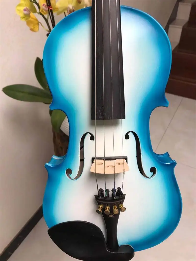 Beautiful electric & acoustic 4/4 violin electric viola soild wood white -blue colors
Beautiful electric & acoustic 4/4 violin electric viola soild wood white -blue colors