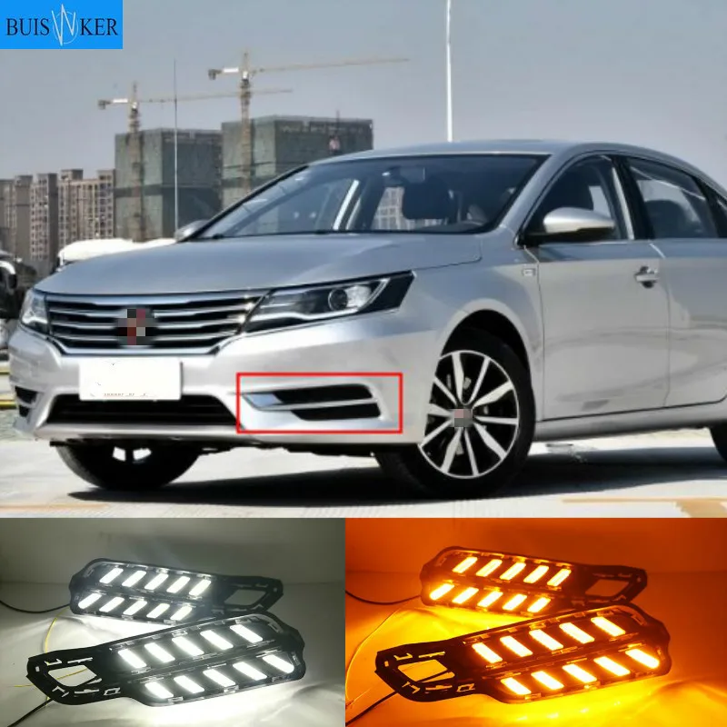 LED DRL Fog lamp driving lights with Yellow Turn Signal Function For Roewe i6 2017 2018 Daytime running lights
LED DRL Fog lamp driving lights with Yellow Turn Signal Function For Roewe i6 2017 2018 Daytime running lights