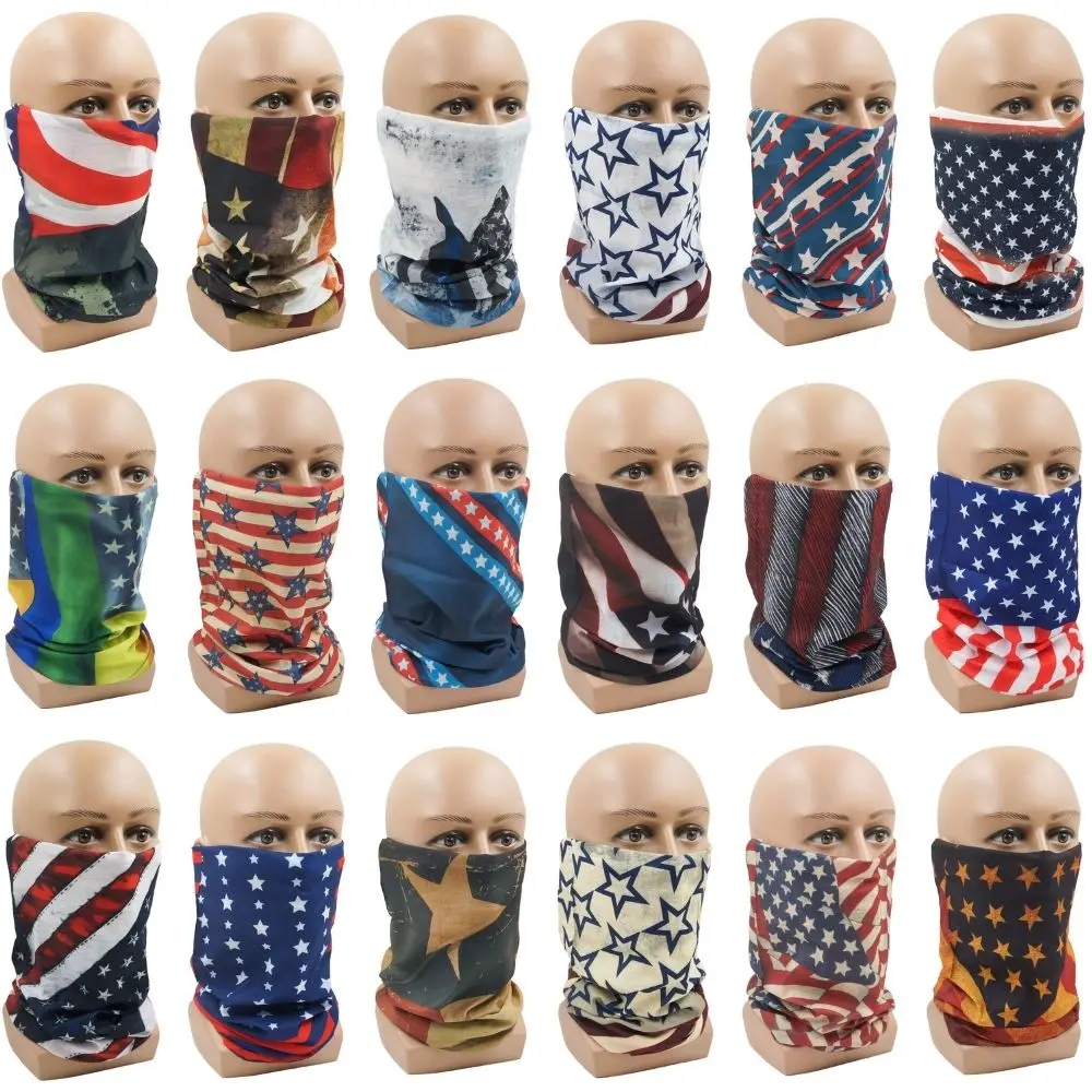 Outdoor Flag Sun Protective Scarf Tube Bandana Hiking Headband Polyester Neck Cover Gaiter Fishing Windproof UV Protection Mask
Outdoor Flag Sun Protective Scarf Tube Bandana Hiking Headband Polyester Neck Cover Gaiter Fishing Windproof UV Protection Mask