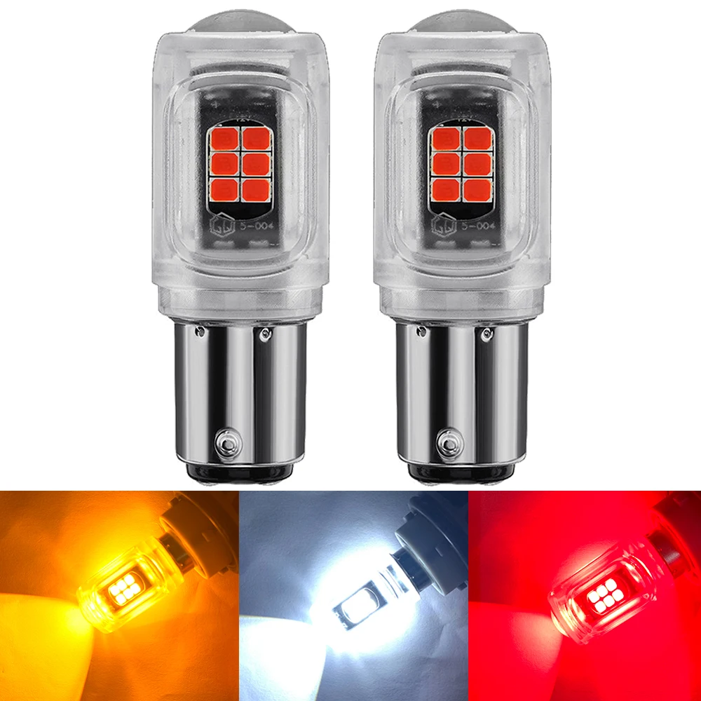 2 шт., Автомобильные светодиодные лампы 1156 BA15S P21W BAU15S PY21W 1157 Bay15d P21/5W
2 шт., Автомобильные светодиодные лампы 1156 BA15S P21W BAU15S PY21W 1157 Bay15d P21/5W