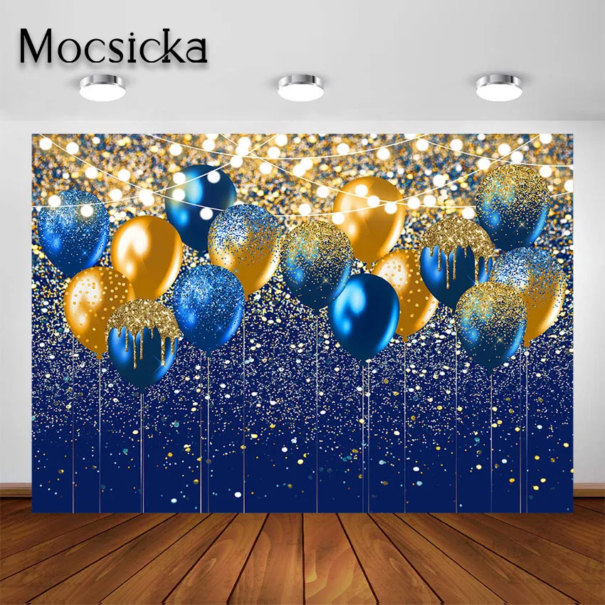 Mocsicka Royal Blue and Gold Backdrop for Birthday Wedding Photography Background Glitter Gold Royal Blue Balloon Party Decor
Mocsicka Royal Blue and Gold Backdrop for Birthday Wedding Photography Background Glitter Gold Royal Blue Balloon Party Decor