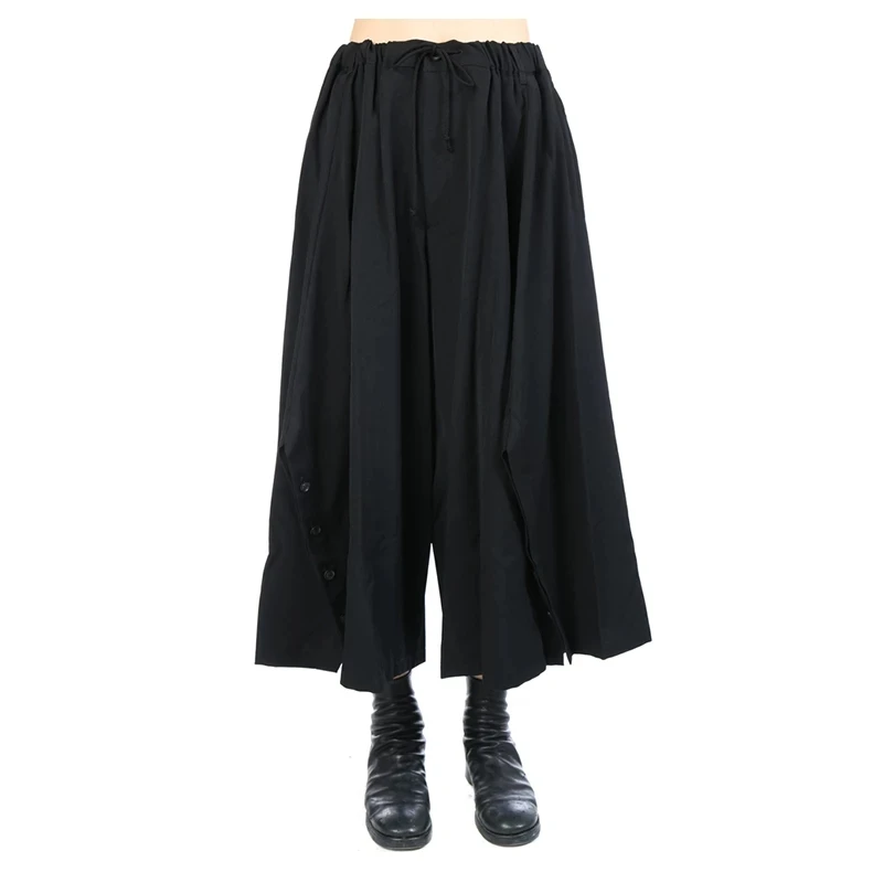 Men's Pant Skirt Casual Pants Wide Leg Pants Spring And Autumn New Color Elastic Waist Irregular Super Loose Fashion Large Size
Men's Pant Skirt Casual Pants Wide Leg Pants Spring And Autumn New Color Elastic Waist Irregular Super Loose Fashion Large Size