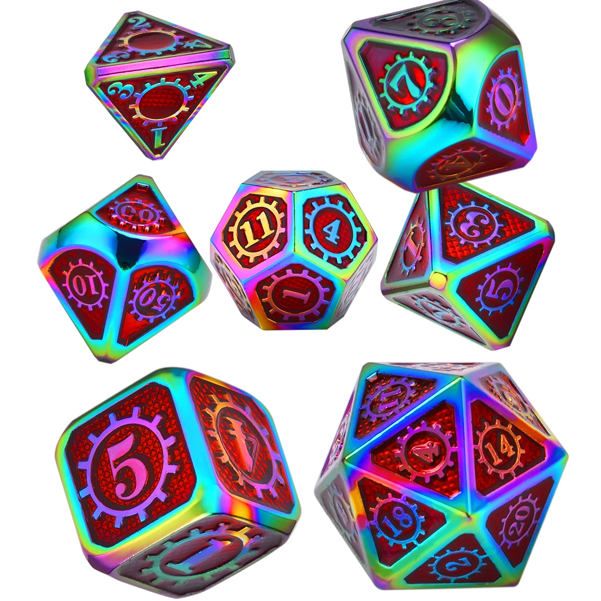 Amiven Gear металлические многогранные игральные кости для настольных игр DND D4 D6 D8 D10 D % D12 D20 математические игры
Amiven Gear металлические многогранные игральные кости для настольных игр DND D4 D6 D8 D10 D % D12 D20 математические игры
