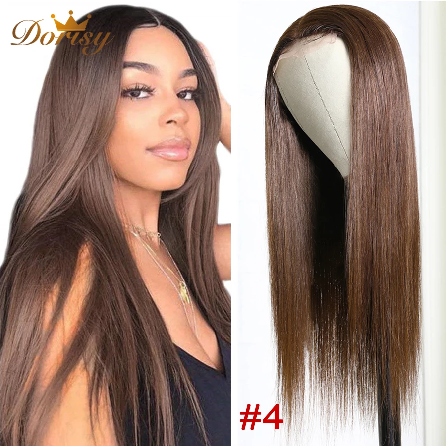 Chocolate Brown Lace Closure Wigs Human Hair 4x4 Lace Closure Wig Straight Brazilian Wigs For Women Dorisy Remy Hair #2 #4
Chocolate Brown Lace Closure Wigs Human Hair 4x4 Lace Closure Wig Straight Brazilian Wigs For Women Dorisy Remy Hair #2 #4