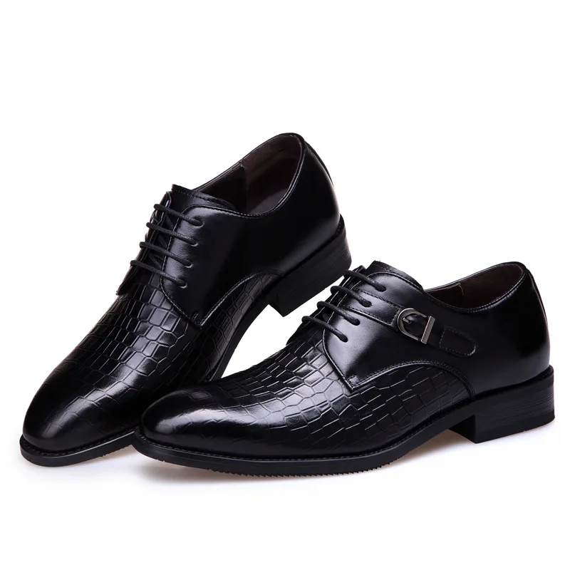 Pop Genuine Leather Business Shoes Men Oxfords High Quality Cow Leather Casual Mens Brogue Shoes Black Brown Male Footwear A2186
Pop Genuine Leather Business Shoes Men Oxfords High Quality Cow Leather Casual Mens Brogue Shoes Black Brown Male Footwear A2186