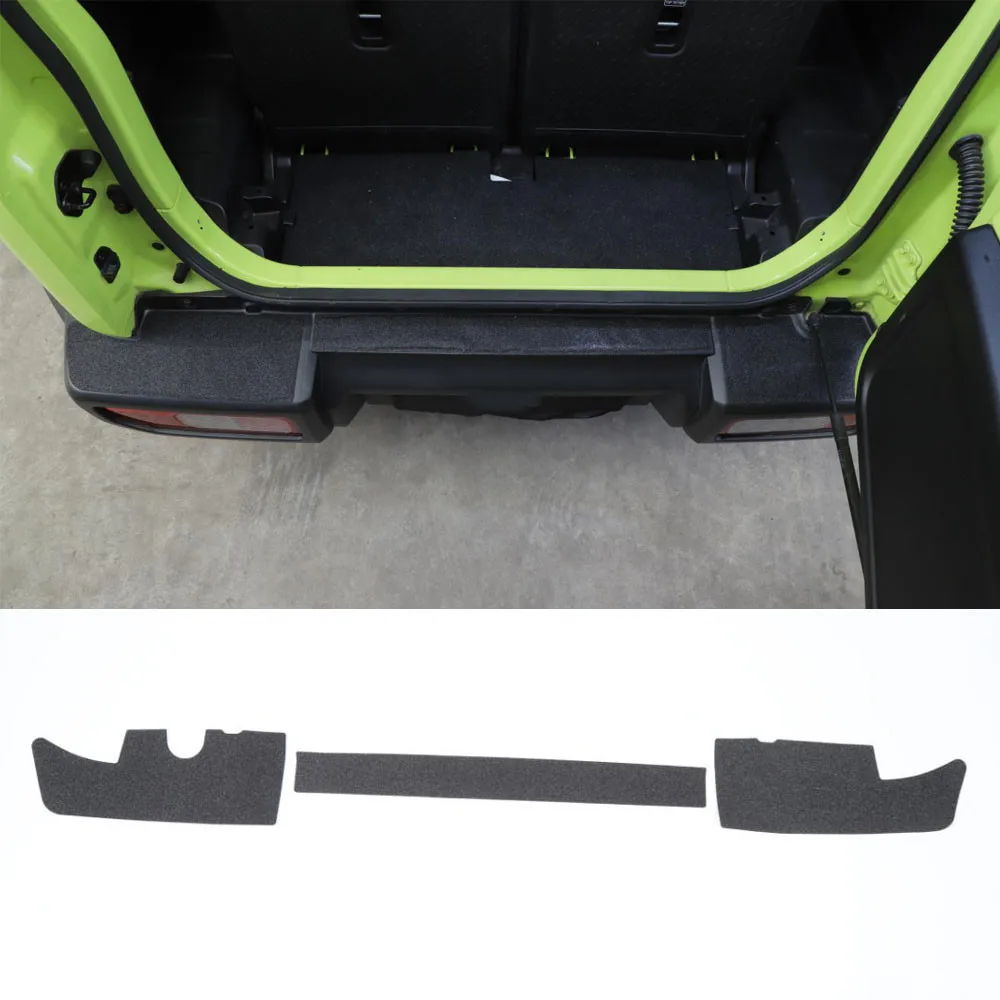 Новые автомобильные наклейки для Suzuki Jimny 2019 вверх, задний бампер, защита от царапин, крышка, отделка, автомобильные аксессуары
Новые автомобильные наклейки для Suzuki Jimny 2019 вверх, задний бампер, защита от царапин, крышка, отделка, автомобильные аксессуары