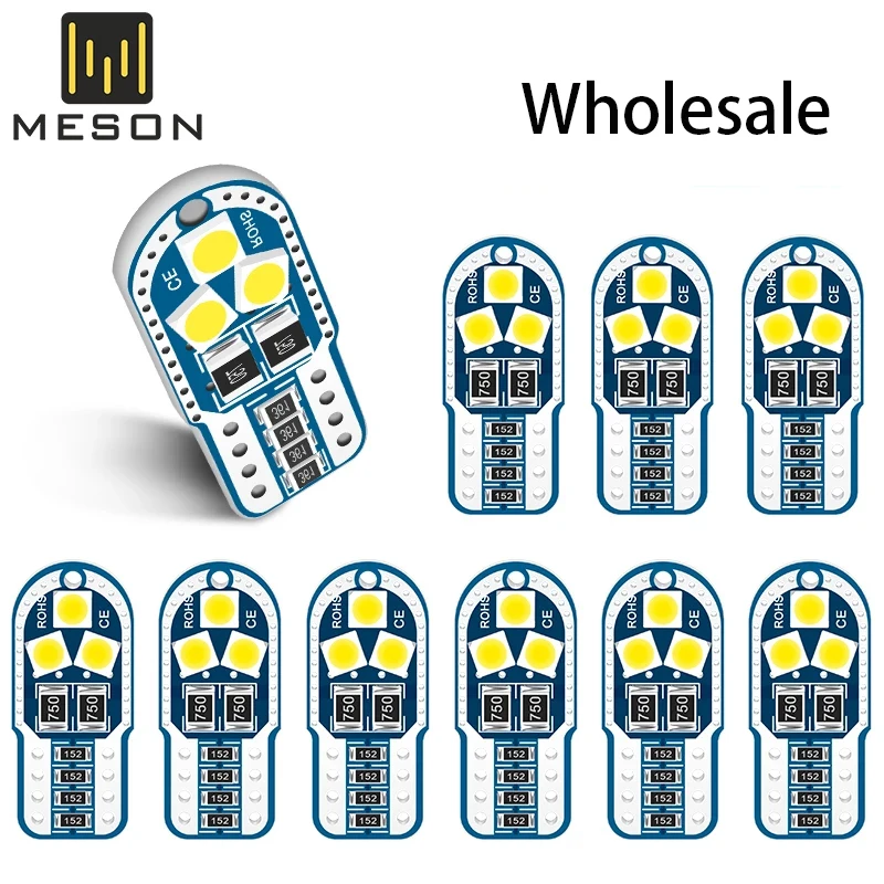 T10 W5W Led Bulbs 3030 SMD Canbus 168 194 6000K White Signal Lamp Dome Reading License Plate Light Car Interior Light Auto
T10 W5W Led Bulbs 3030 SMD Canbus 168 194 6000K White Signal Lamp Dome Reading License Plate Light Car Interior Light Auto