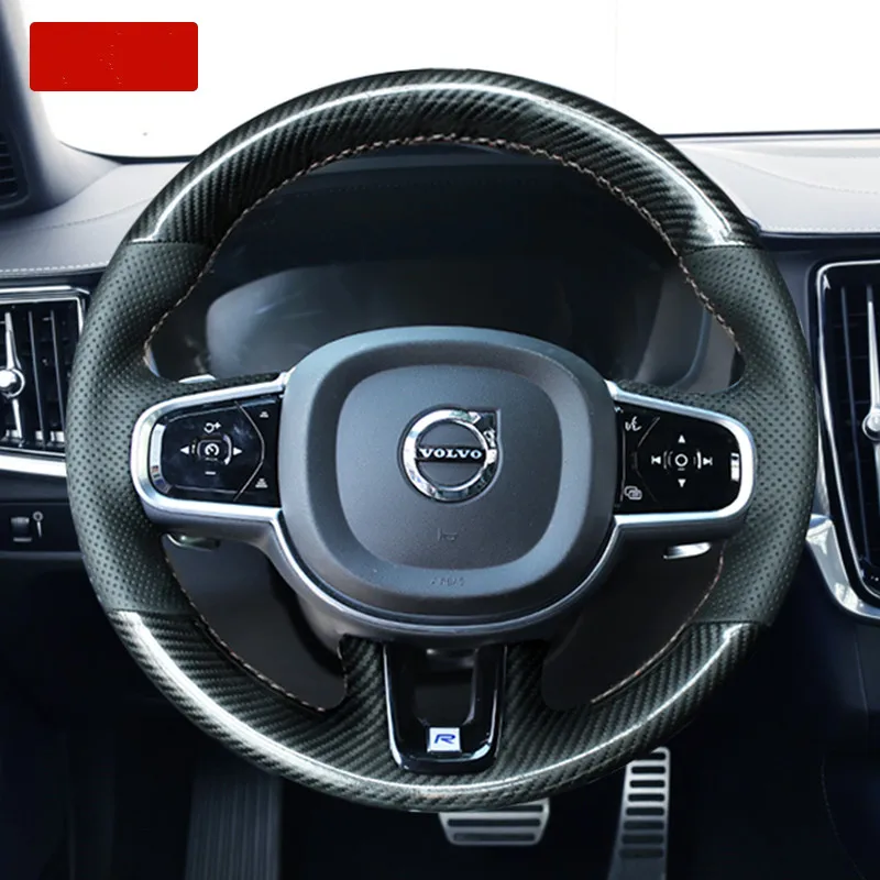 DIY hand-sewn steering wheel cover fit for Volvo xc60 s90 s60l xc40 xc90 S60L V40 V60 V90 S80 XC60
DIY hand-sewn steering wheel cover fit for Volvo xc60 s90 s60l xc40 xc90 S60L V40 V60 V90 S80 XC60