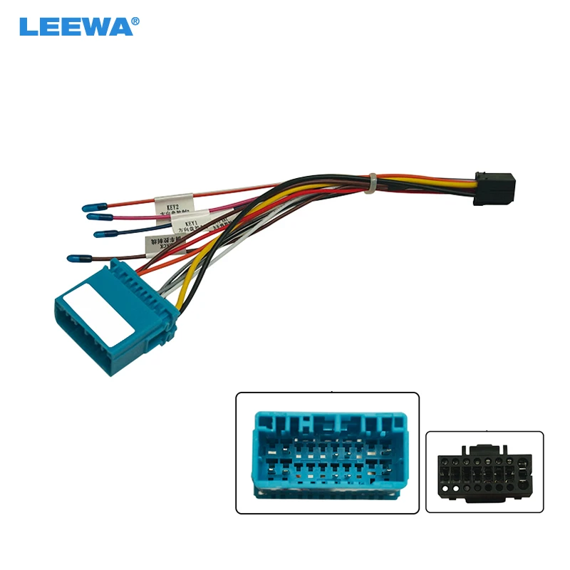 LEEWA Car 16pin Audio Wiring Harness Wire Cable For MG 10-17 Aftermarket Stereo Raio Installation Wire Adapter #CA7199
LEEWA Car 16pin Audio Wiring Harness Wire Cable For MG 10-17 Aftermarket Stereo Raio Installation Wire Adapter #CA7199