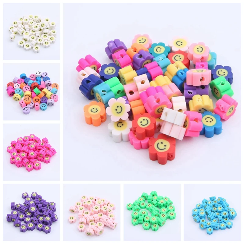 30Pcs 10mm Smile Round Beads Polymer Clay Beads Chip Disk Loose Spacer Beads for DIY Jewelry Making Necklace Bracelets Supplies
30Pcs 10mm Smile Round Beads Polymer Clay Beads Chip Disk Loose Spacer Beads for DIY Jewelry Making Necklace Bracelets Supplies