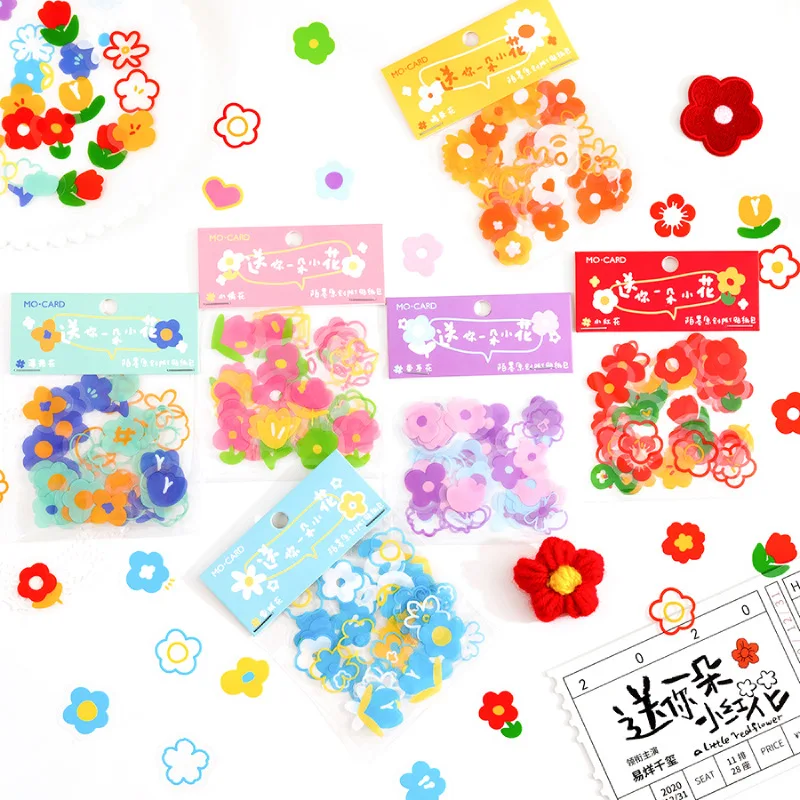 40 Pcs Send you a small flower series Decorative Stickers Scrapbooking diy Stick Label Diary Stationery Album Journal Stickers
40 Pcs Send you a small flower series Decorative Stickers Scrapbooking diy Stick Label Diary Stationery Album Journal Stickers