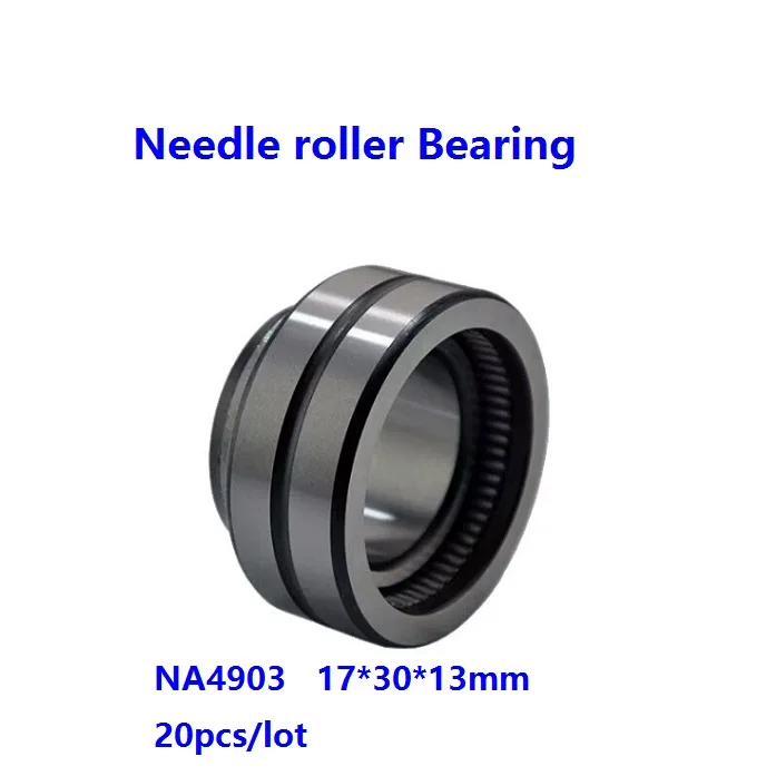 20pcs/lot NA4903 Heavy duty Needle roller Bearing 17×30×13mm Inner ring needle roller bearings 17*30*13mm
20pcs/lot NA4903 Heavy duty Needle roller Bearing 17×30×13mm Inner ring needle roller bearings 17*30*13mm