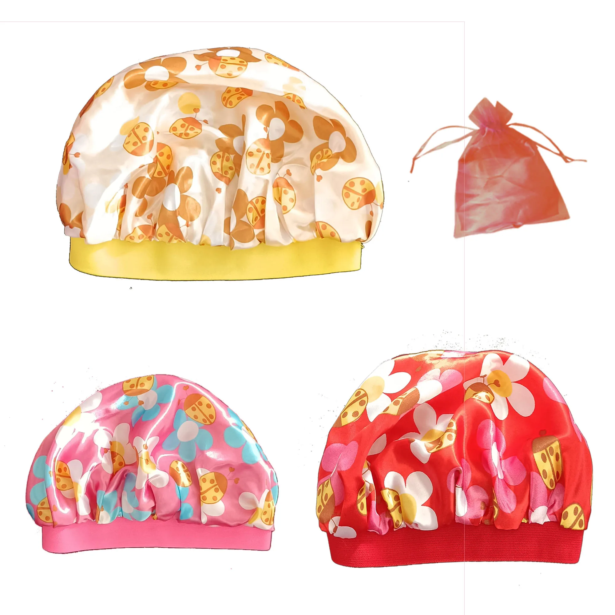 Wholesale Custom with logo cute satin hair silk kids toddler baby bonnet bonet night sleep cap
Wholesale Custom with logo cute satin hair silk kids toddler baby bonnet bonet night sleep cap