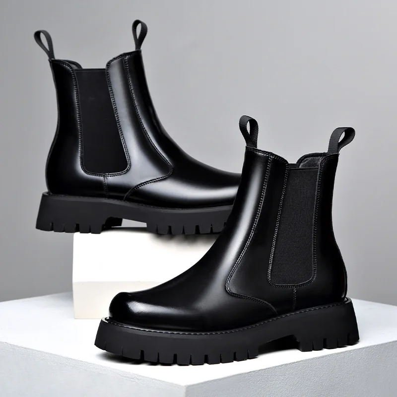 brand designer men fashion stage nightclub wear chelsea boots genuine leather shoes cowboy platform boot high top botas zapatos
brand designer men fashion stage nightclub wear chelsea boots genuine leather shoes cowboy platform boot high top botas zapatos
