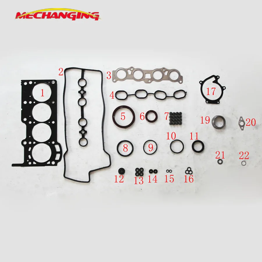 3SZVE FOR DAIHATSU SIRION (M3_) TERIOS (J2_) 1.5 METAL Full Set Overhaul package Engine Gasket 50322500
3SZVE FOR DAIHATSU SIRION (M3_) TERIOS (J2_) 1.5 METAL Full Set Overhaul package Engine Gasket 50322500