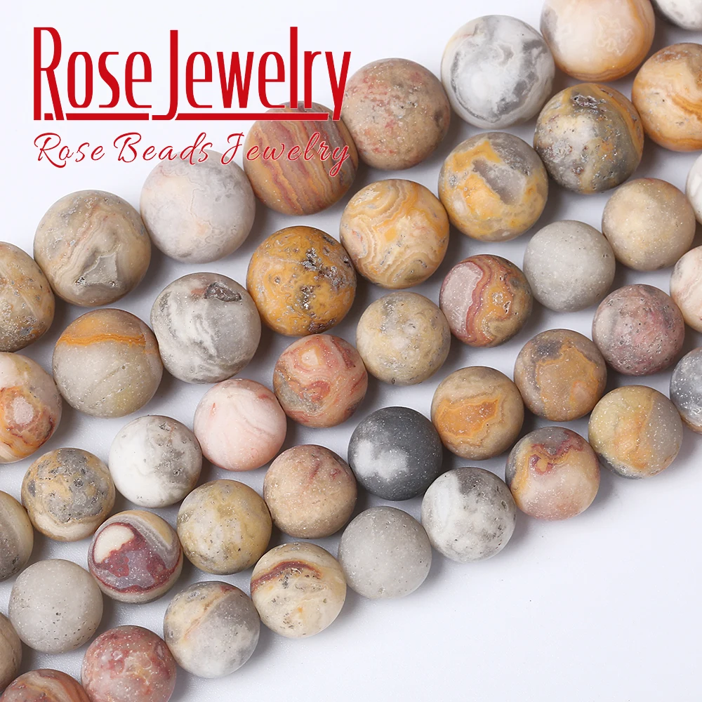 Natural Stone Round Matte Crazy Lace Agates Loose Beads 15" Strand 4 6 8 10 12 Mm for DIY Jewelry Making Bracelets
Natural Stone Round Matte Crazy Lace Agates Loose Beads 15" Strand 4 6 8 10 12 Mm for DIY Jewelry Making Bracelets