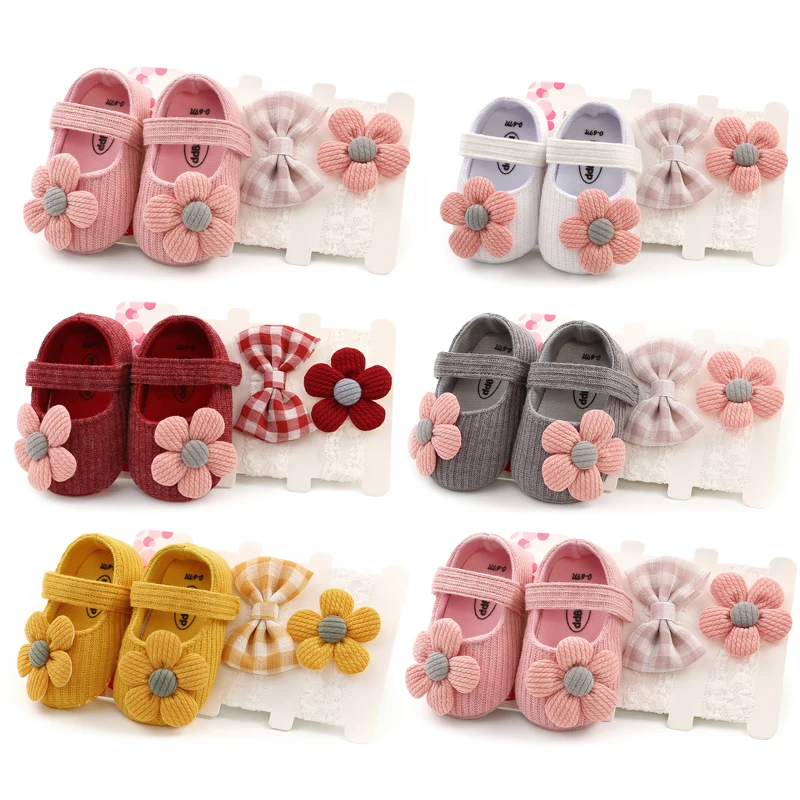 Newborn Infant Baby Girls Cute Crib Shoes Flowers Hook Soft Cork Baby Shoes+Headband 6 Colors 0-18M 2021
Newborn Infant Baby Girls Cute Crib Shoes Flowers Hook Soft Cork Baby Shoes+Headband 6 Colors 0-18M 2021