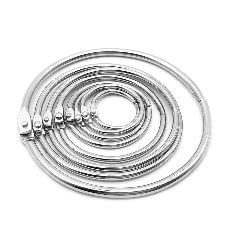 10Pcs Binder Ring Split Ring Keychain Metal Ring Buckle DIY for Curtain/Albums/Scrapbook/Notebook Binder Supplies Hat decoratio
10Pcs Binder Ring Split Ring Keychain Metal Ring Buckle DIY for Curtain/Albums/Scrapbook/Notebook Binder Supplies Hat decoratio