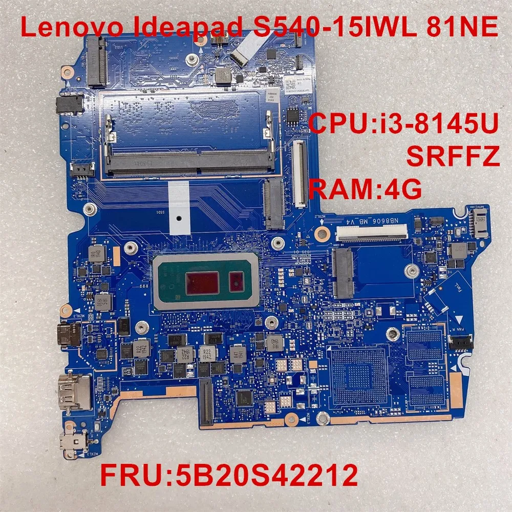 Для Lenovo Ideapad S540-15IWL 81NE материнская плата ноутбука I3-8145U SRFFZ UAM RAM: 4G FRU: 5B20S42212 100% тест в порядке
Для Lenovo Ideapad S540-15IWL 81NE материнская плата ноутбука I3-8145U SRFFZ UAM RAM: 4G FRU: 5B20S42212 100% тест в порядке